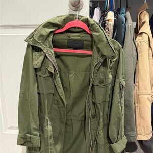 J. Crew Olive Utility Jacket